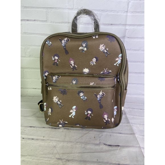 My Hero Academia Chibi Characters All Over Print Mini Backpack Bag BoxLunch NEW main image 12